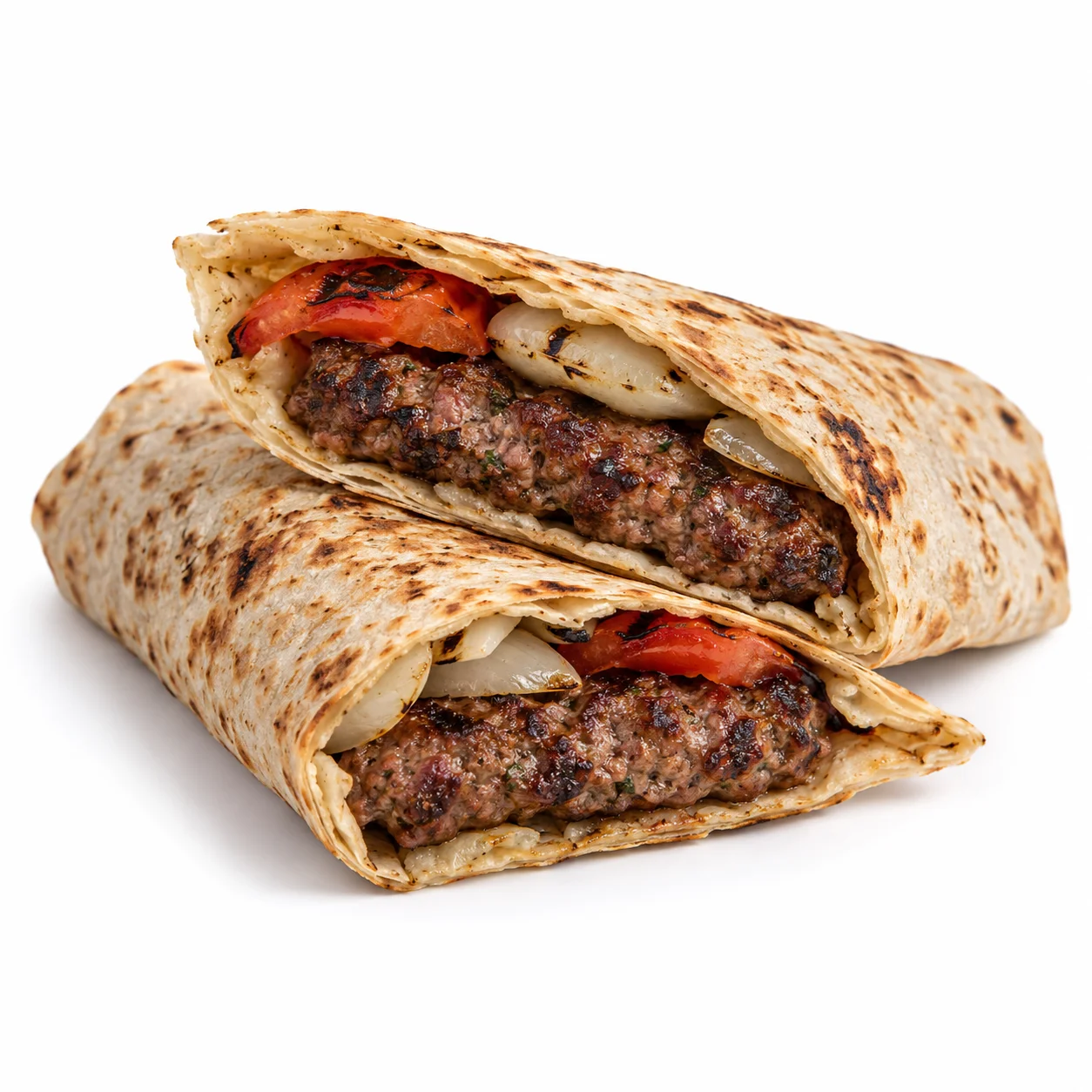 Beef Kebab Saj · Oat Bread — صاج كباب لحم بخبز الشوفان